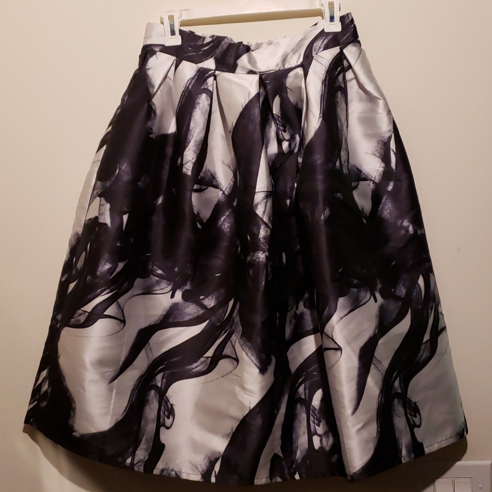 A-Line Flare Maxi Skirt